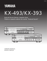 Yamaha KX-393 User manual