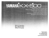 Yamaha KX-500A Owner's manual