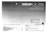 Yamaha KX-55 Owner's manual
