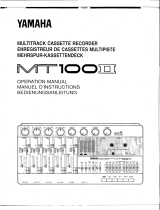 Yamaha MT100II Owner's manual