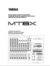 Yamaha MT8X Owner's manual