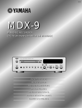 Yamaha MDX-9 User manual