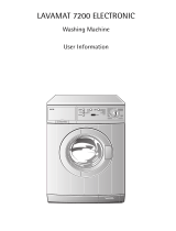 AEG LAV7200 User manual