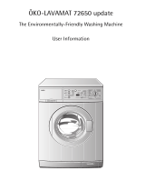 AEG LAV72650 User manual