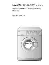 AEG LAVBELLA3251 User manual