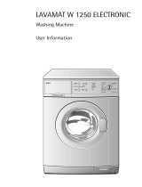 AEG LAVW1050 User manual