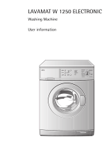 AEG lavamat w 1460 User manual