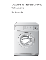 AEG LAVW1450 User manual