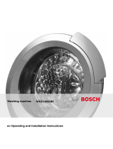 Bosch WAG14060IN/06 Operat./Install.Instruct./Program table