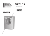 Hoover Washer WDYN PG User manual