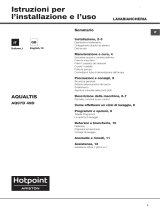 Hotpoint AQ97D 49D IT User guide
