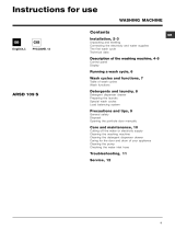 Indesit ARSD 109 S (EU) User guide