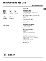 Indesit IWE 6125 (EU) User guide