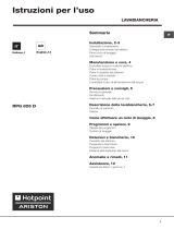 Indesit RPG 826 DD IT User guide