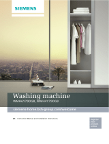 Siemens WMH6Y790GB/11 User manual