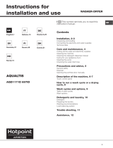 Whirlpool AQD1171D 697ID EU/A User guide