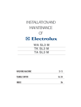 Electrolux WASL3MW User manual