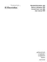 Electrolux EUT6259 User manual