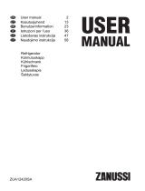 Zanussi ZUA12420SA User manual