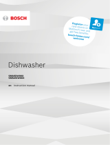 Bosch Dishwasher integrated white User guide
