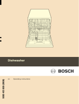 Bosch SCE63M15EU Owner's manual