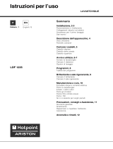 Hotpoint LDF 1235 X IT/HA User guide