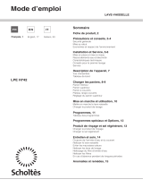 Scholtes LPE H742 X User guide