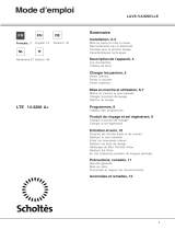 Indesit LTE 14-3206 A+ User guide