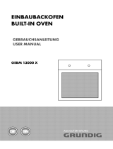 Grundig GEBM13000 X Owner's manual