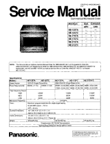 Panasonic Microwave NE-2157A User manual