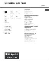 Hotpoint-Ariston F 532 C.1 IX Owner's manual