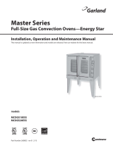 Garland Master series Installation, Operation and Maintenance Manual