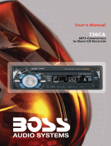Boss Audio Systems 725CA User manual
