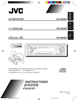 JVC CD Player GET0172-001A User manual