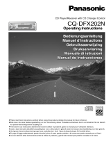 Panasonic CQDFX202N User manual