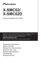 Pioneer X-SMC02 User manual