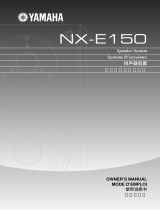 Yamaha NX-E150 Owner's manual