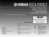Yamaha EQ-550 Owner's manual