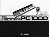 Yamaha PC-1000 Owner's manual