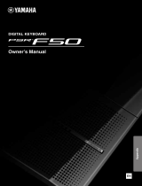 Yamaha PSR-F50 Owner's manual