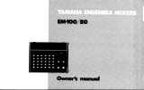 Yamaha EM-100 EM-80 Owner's manual