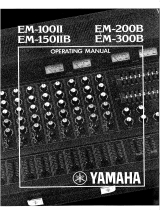Yamaha EM-100II Owner's manual