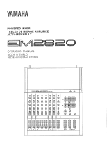 Yamaha EM2820 Owner's manual