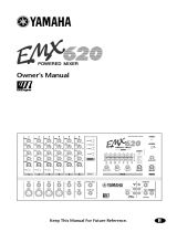 Yamaha EMX620 User manual
