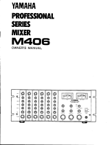 Yamaha M406 Owner's manual