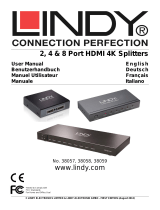 Lindy 8 Port HDMI 10.2G Splitter User manual