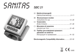 Sanitas SBC 21 Owner's manual