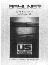 Bayliner 1999 5288 Pilothouse Owner's manual