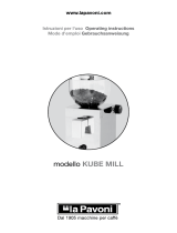 la Pavoni Kube Mill Owner's manual