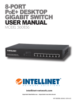 Intellinet 8-Port Gigabit Ethernet PoE  Switch Quick Installation Guide